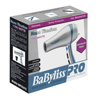 Thumbnail for BABYLISS PRO_Ionic Nano Titanium Ceramic Hairdryer BNT5547C_Cosmetic World