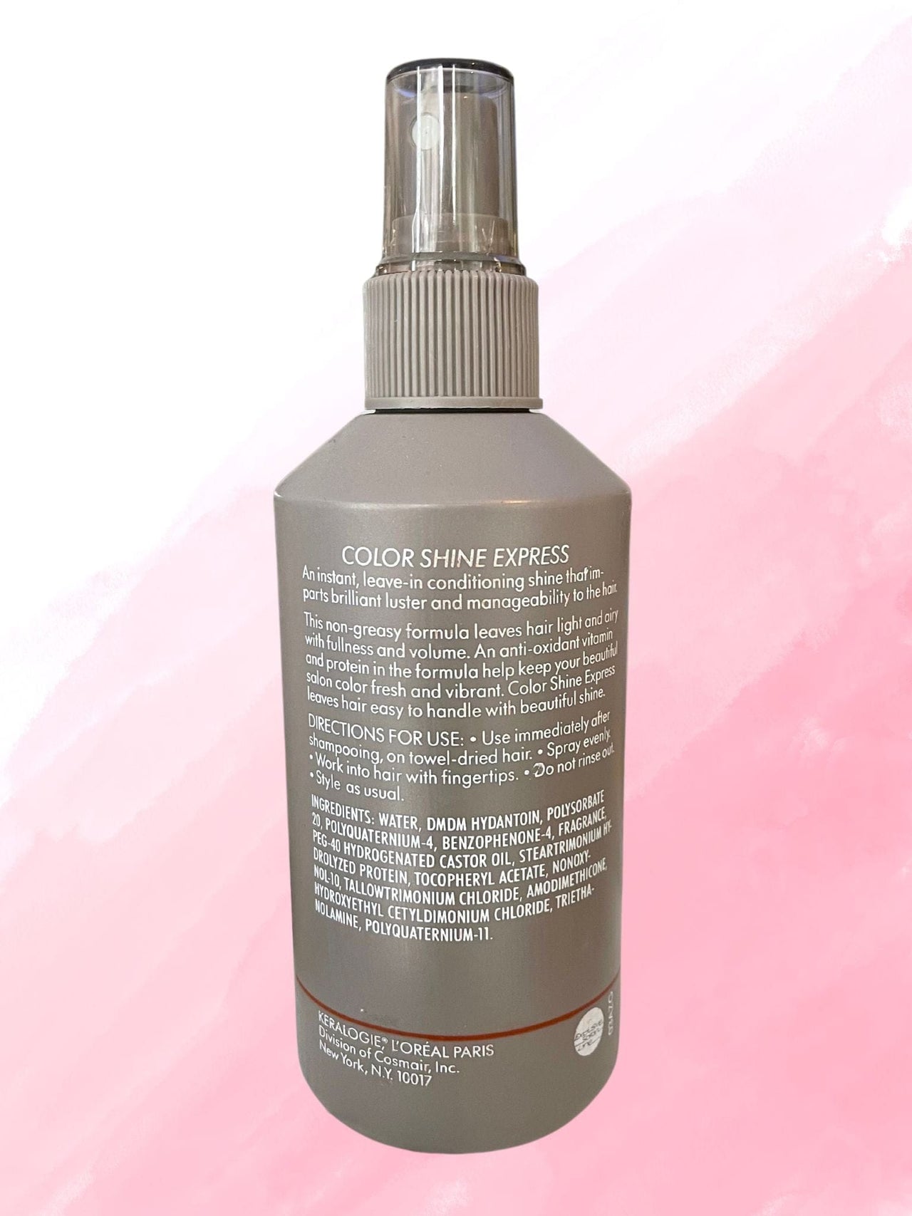 KERALOGIE_Iridiance Color Shine Express 236ml_Cosmetic World