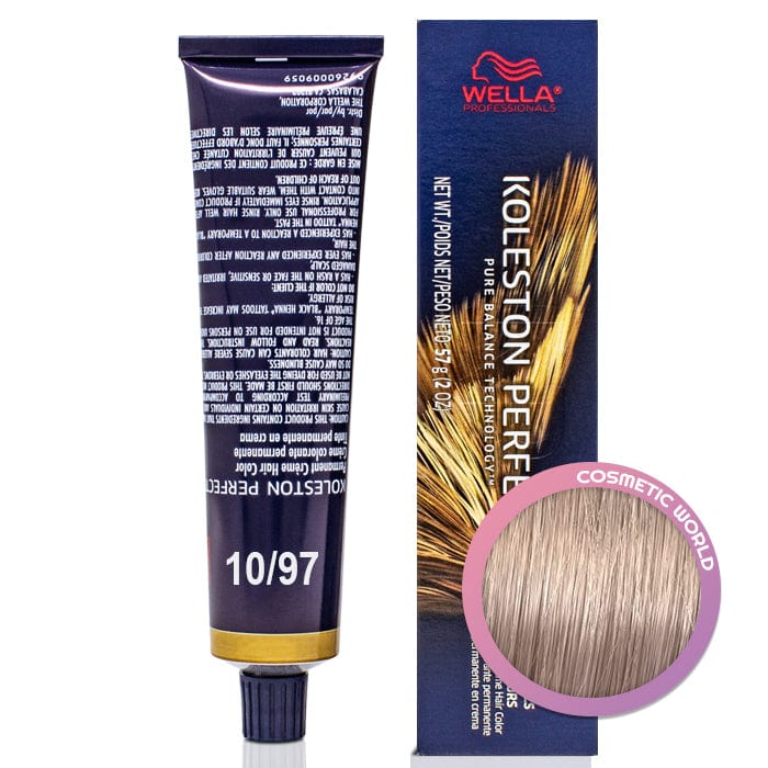 WELLA - KOLESTON PERFECT_Koleston Perfect ME+ 10/97 lighest blonde/cendre brown_Cosmetic World