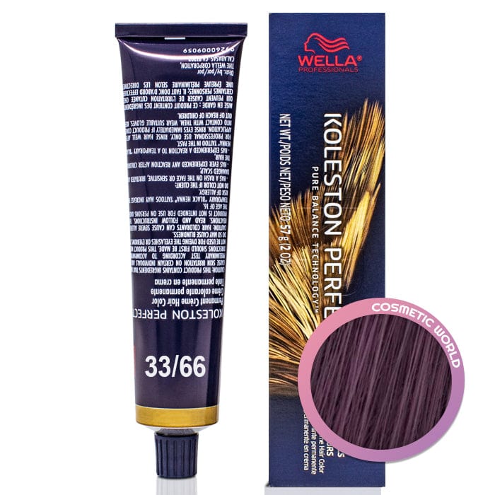 WELLA - KOLESTON PERFECT_Koleston Perfect Me+ 33/66 Dark Brown Intensive/Violet Intensive_Cosmetic World