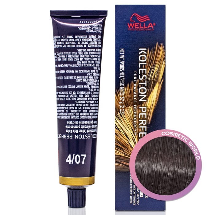 WELLA - KOLESTON PERFECT_Koleston Perfect Me+ 4/07 Medium Brown/Natural Brown_Cosmetic World