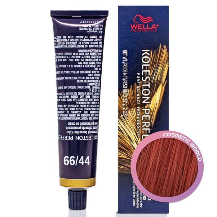 WELLA - KOLESTON PERFECT_Koleston Perfect ME+ 66/44 Intense Dark Blonde/Red Red 57g / 2oz_Cosmetic World