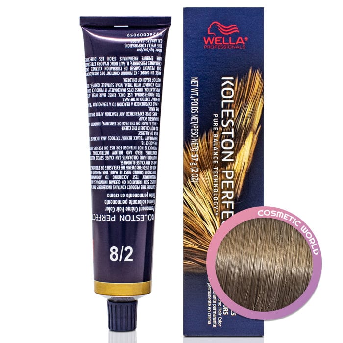 WELLA - KOLESTON PERFECT_Koleston Perfect Me+ 8/2 Light Blonde/Matte_Cosmetic World