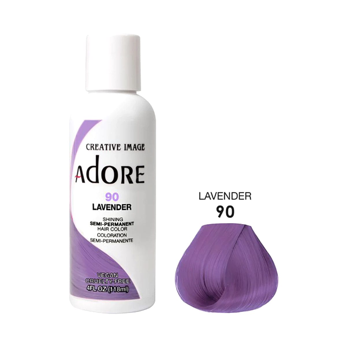 ADORE_Lavender 90 semi-permanent hair color_Cosmetic World