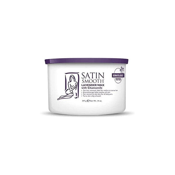 SATIN SMOOTH_Lavender Wax with Chamomile 397g_Cosmetic World