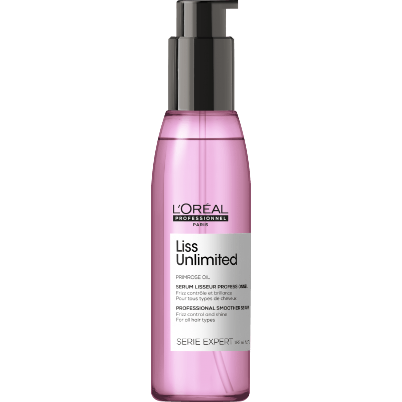 L'OREAL PROFESSIONNEL_Liss Unlimited Primrose Oil Smoother Serum 125ml / 4.2oz_Cosmetic World