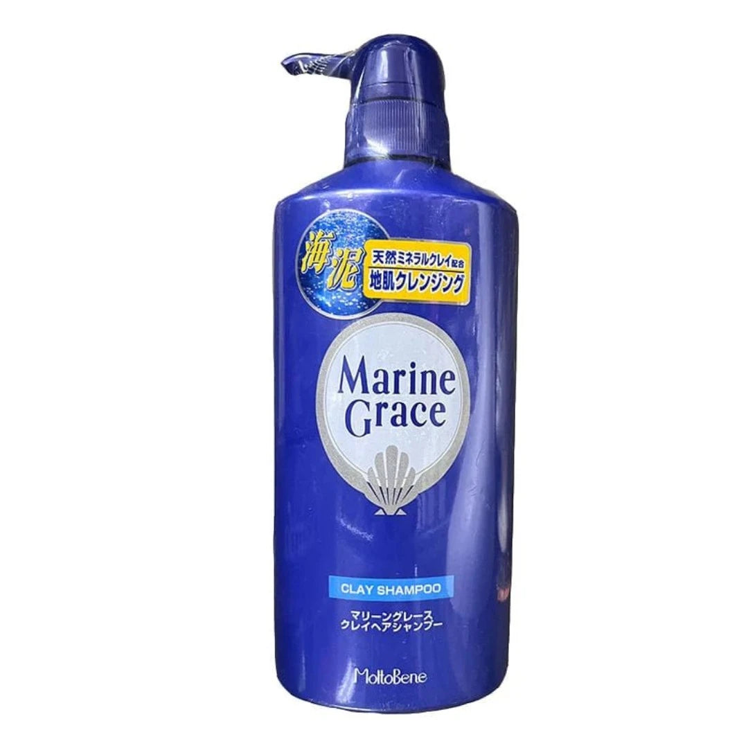 MOLTOBENE_Marine Grace Clay Shampoo For Dry and Damaged Hair 600ml_Cosmetic World