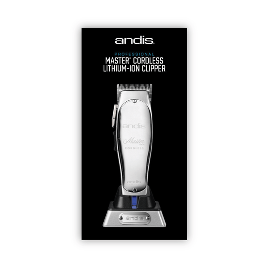 ANDIS Master Cordless Lithium-Ion Clipper – Cosmetic World