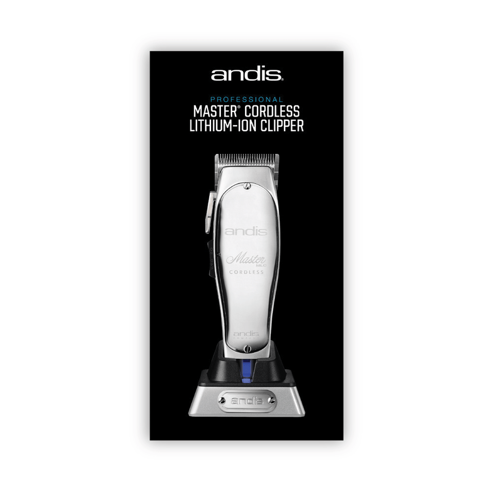 ANDIS Master Cordless Lithium-Ion Clipper – Cosmetic World