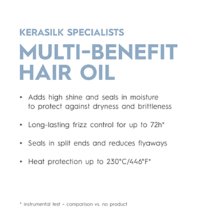KERASILK_Multi-Benefit Hair Oil_Cosmetic World
