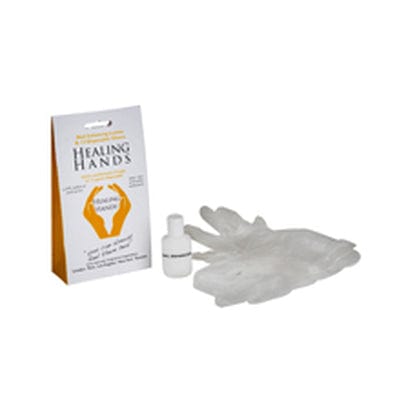 HEALING HANDS_Nail & cuticle enhancing lotion & 12 disposable gloves_Cosmetic World