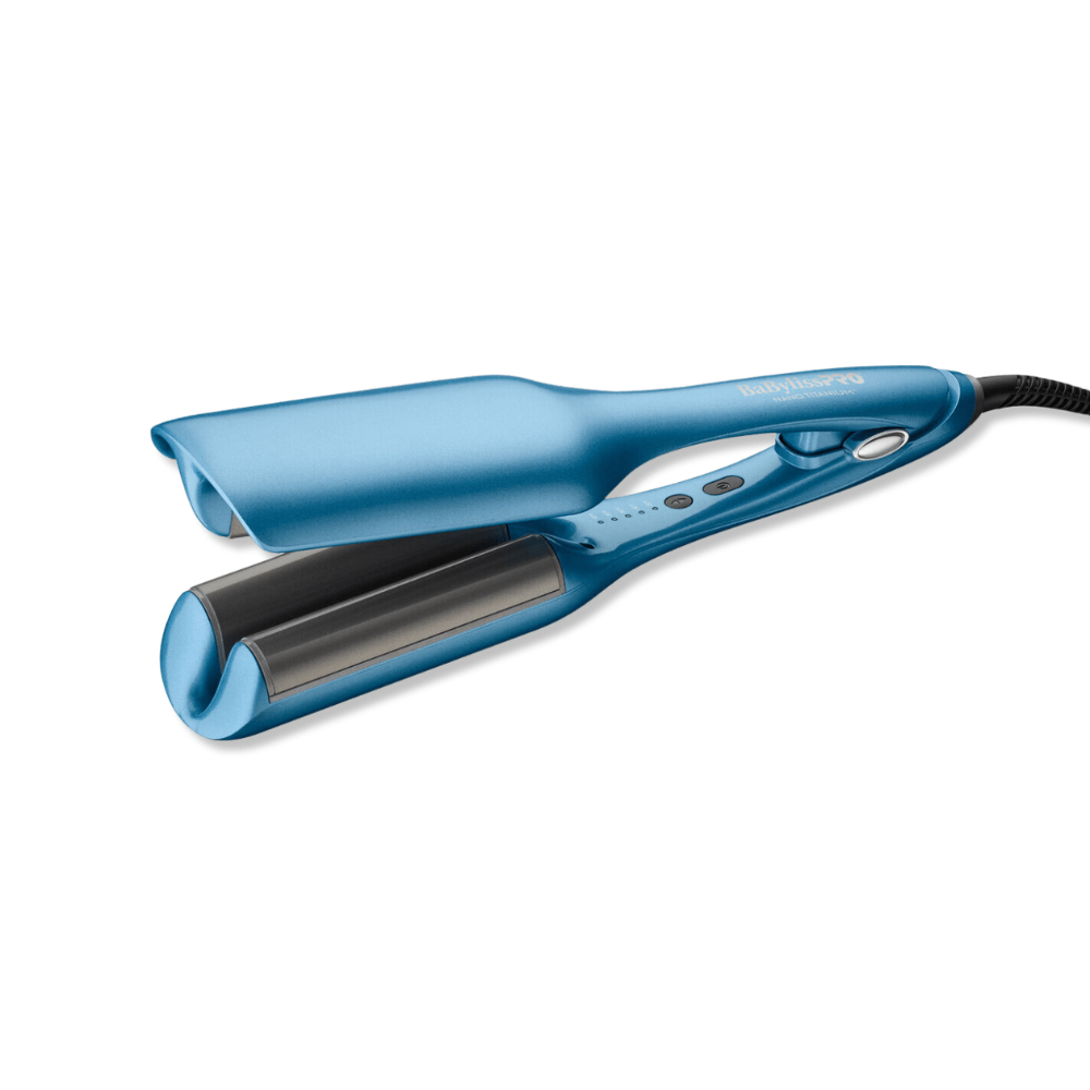 Plancha de pelo iónica de nano titanio BABYLISS PRO – Cosmetic World