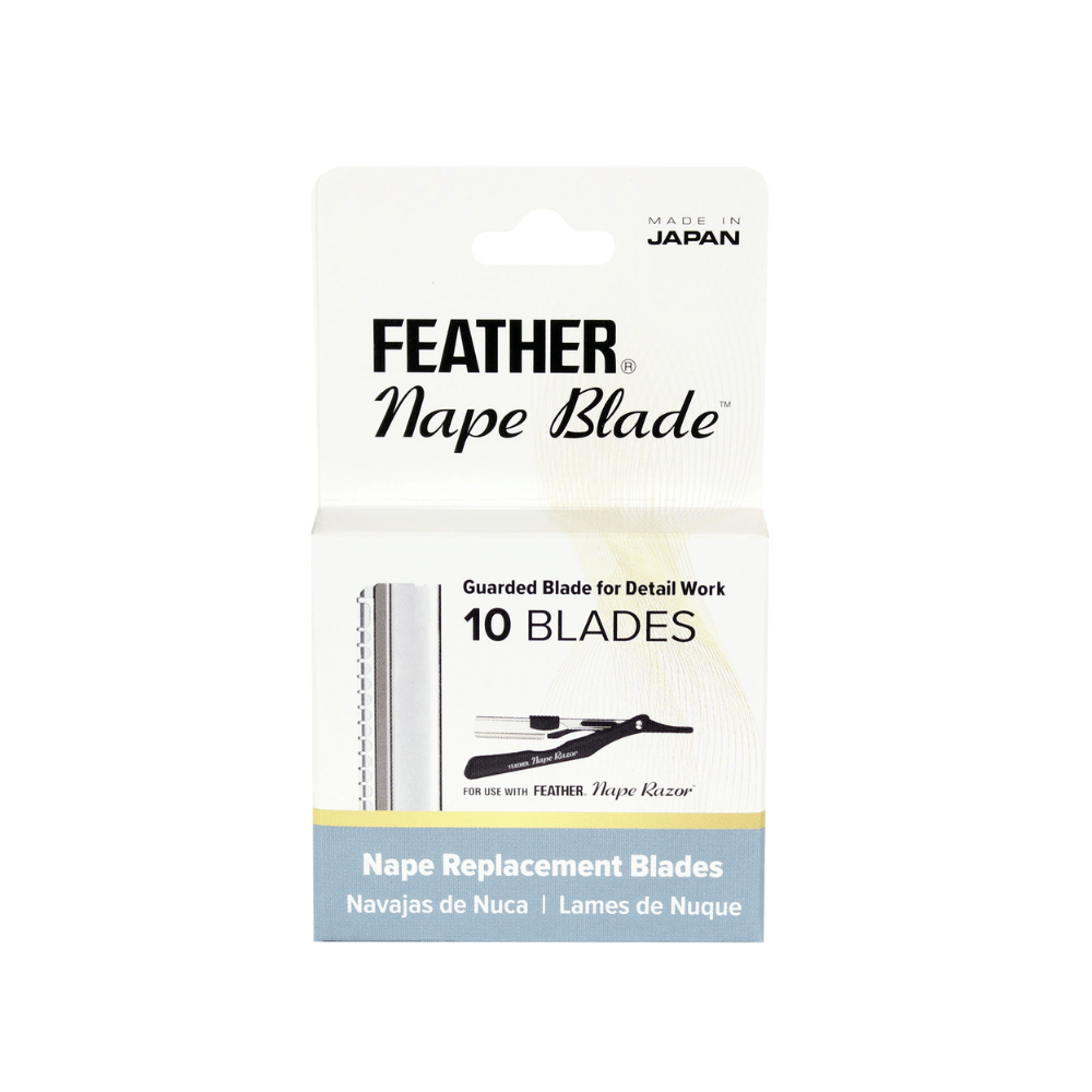 FEATHER_Nape Replacement Blades 10pcs_Cosmetic World