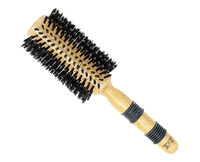 Thumbnail for REJUVEN8_Natural Boar Bristle Round Brush 6.5cm wide 23cm long Large_Cosmetic World