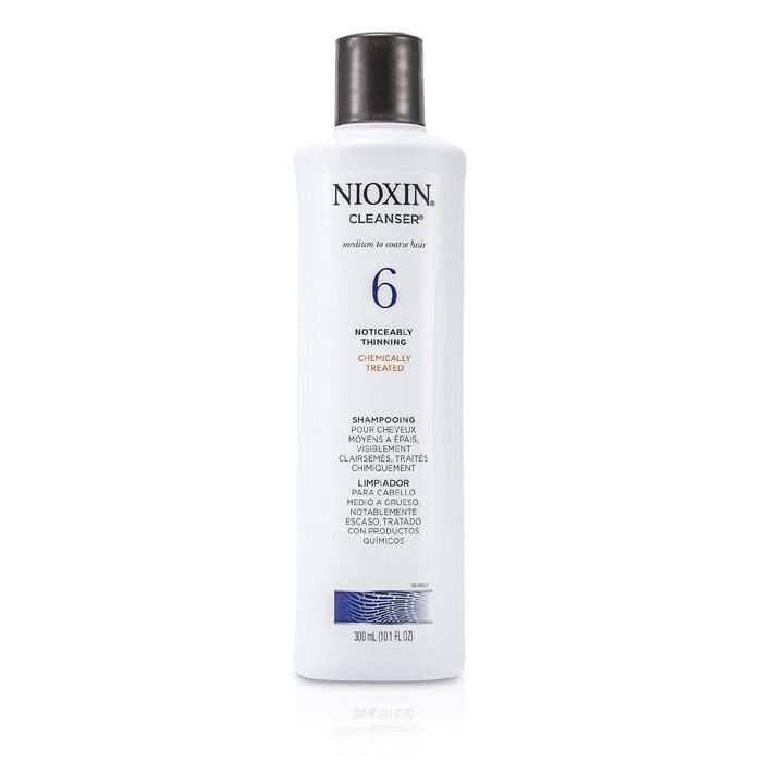 NIOXIN_Nioxin Cleanser Shampoo 6 Noticeably Thinning Medium to Coarse Chemically Treated Hair 10.1oz_Cosmetic World