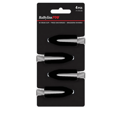 BABYLISS PRO_No-Crease Clips 4 pcs - 3" (7.6 cm)_Cosmetic World