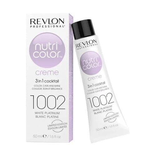 REVLON PROFESSIONAL - NUTRI COLOR_Nutri Color 3-in-1 Cocktail Creme 1002 White Platinum_Cosmetic World