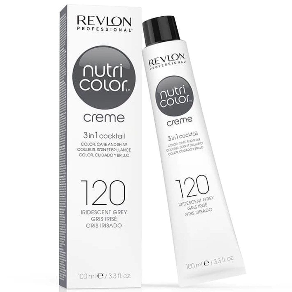 REVLON PROFESSIONAL - NUTRI COLOR_Nutri Color 3-in-1 Cocktail Creme 120 Iridescent Grey_Cosmetic World