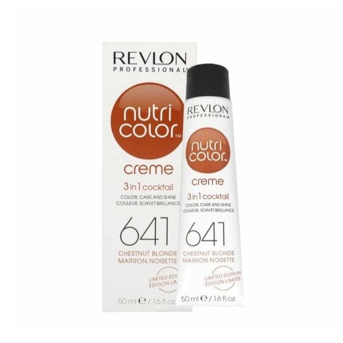 REVLON PROFESSIONAL - NUTRI COLOR_Nutri Color 3-in-1 Cocktail Creme 641 Chestnut Blonde_Cosmetic World