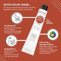 Thumbnail for REVLON PROFESSIONAL - NUTRI COLOR_Nutri Color 3-in-1 Cocktail Creme 740 Light Copper_Cosmetic World