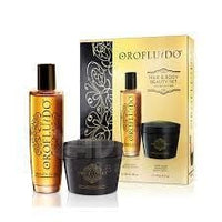 Thumbnail for OROFLUIDO_Orofluido Hair & Body Beauty Set Beauty Elixir 3.38oz and Body Cream 5.9oz_Cosmetic World