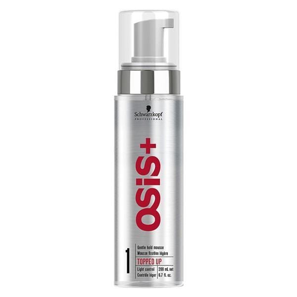 SCHWARZKOPF - OSIS+_OSIS+ #1 Topped Up Gentle Hold Mousse 200ml / 6.7oz_Cosmetic World