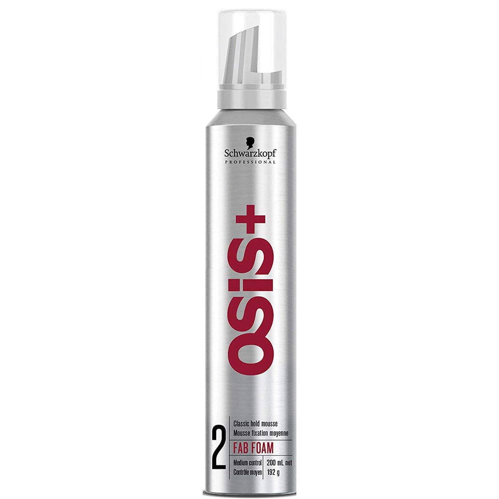 SCHWARZKOPF - OSIS+_OSiS+ #2 Fab Foam Classic Hold Mousse 200ml / 7.0 oz_Cosmetic World