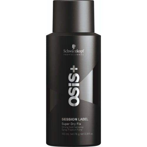 SCHWARZKOPF - OSIS+ SESSION LABEL_Osis+ Session Label Super Dry Fix Hairspray 100ml / 3.38oz_Cosmetic World
