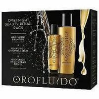 Thumbnail for OROFLUIDO_Overnight Beauty Ritual Pack Shampoo 6.7oz, Original Elixir 1.6oz, Turban Towel_Cosmetic World