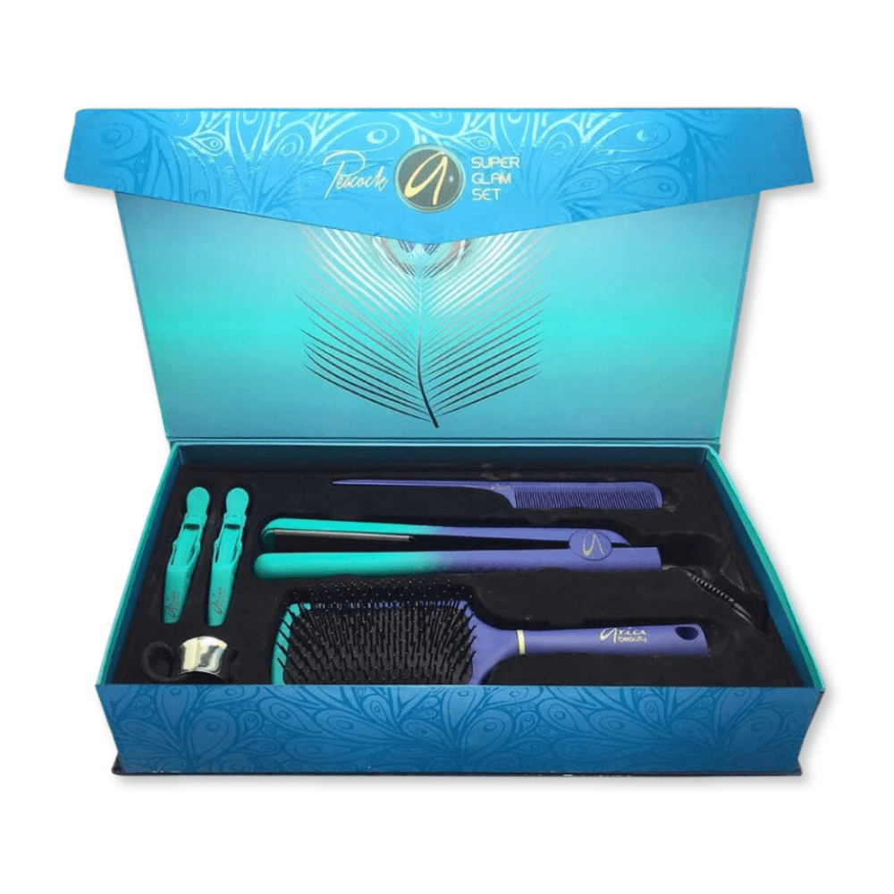 ARIA BEAUTY_Peacock Super Glam Hair Styling Set_Cosmetic World