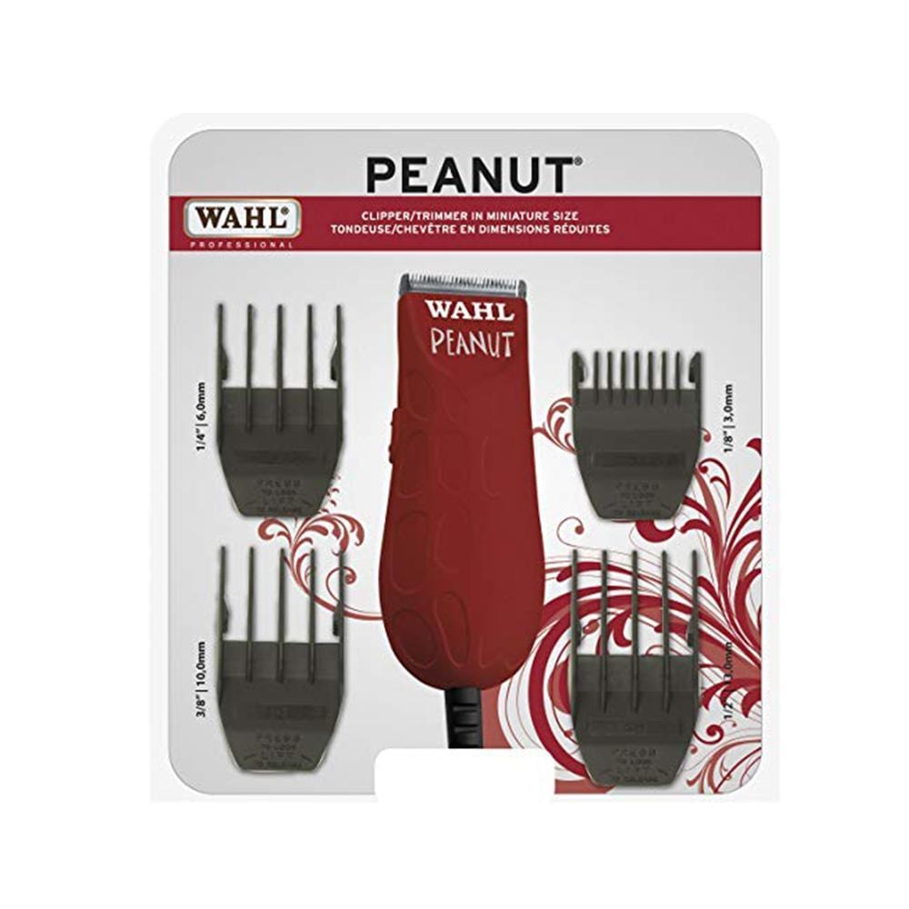 WAHL PROFESSIONAL_Peanut Clipper/Trimmer in miniature size (Red)_Cosmetic World