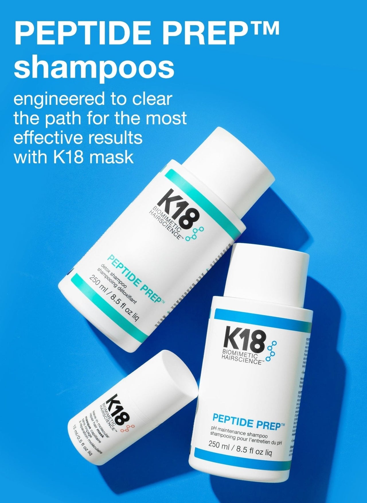 Prep Ph K18 Peptide Prep pH Maintenance Shampoo | cosmeticworld.ca