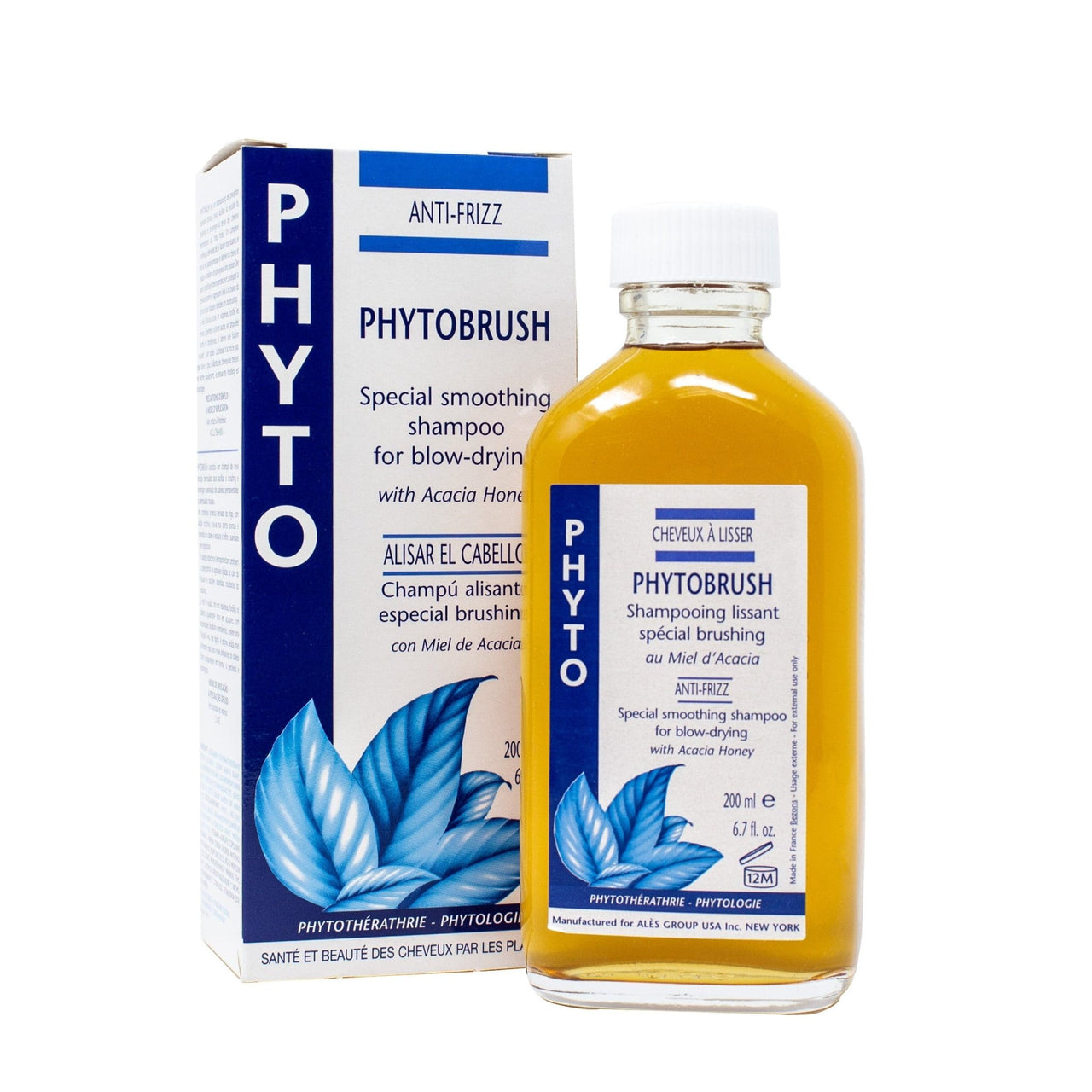 PHYTO_Phytobrush special smoothing shampoo for blow drying 6.7oz_Cosmetic World