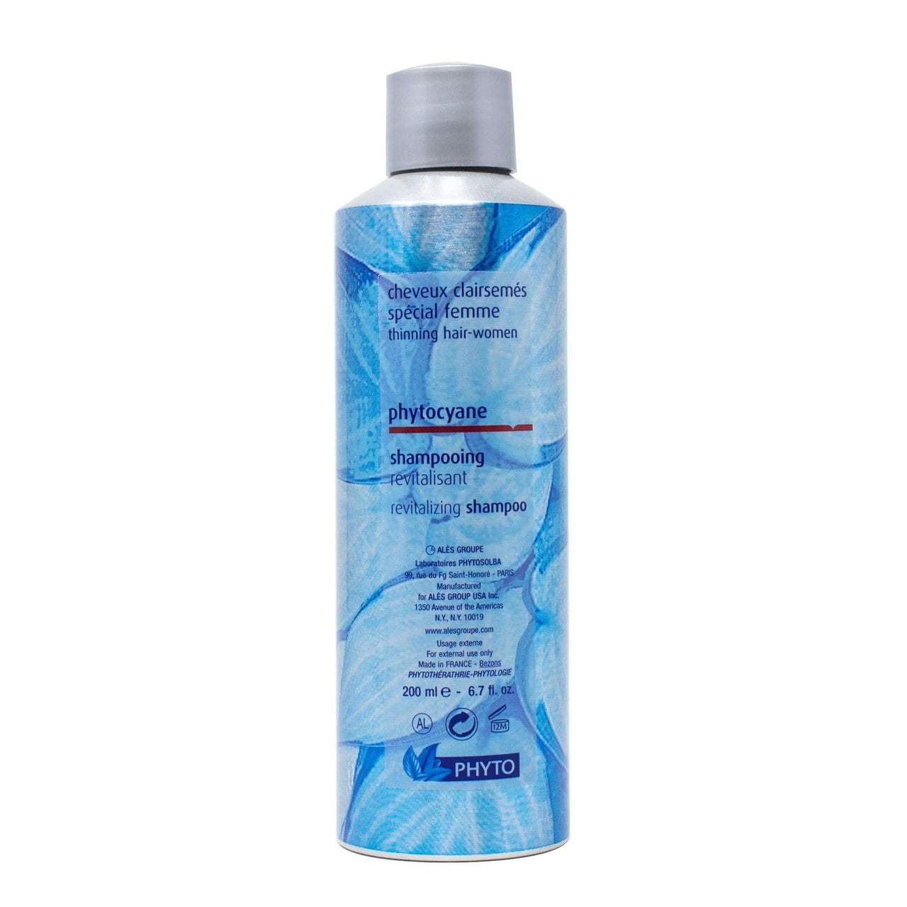Phyto Phytocyane revitalizing shampoo | cosmeticworld.ca