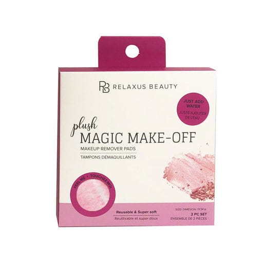 RELAXUS BEAUTY_Plush Magic Make-off Makeup Remover Pads (2pcs set)_Cosmetic World