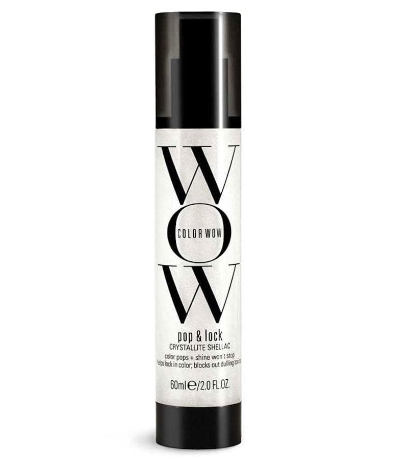 COLOR WOW Pop + Lock Frizz Control Serum: Prevent Color Fade, Seal Split  Ends, and Add Gloss - Get Silky, Shiny Hair!
