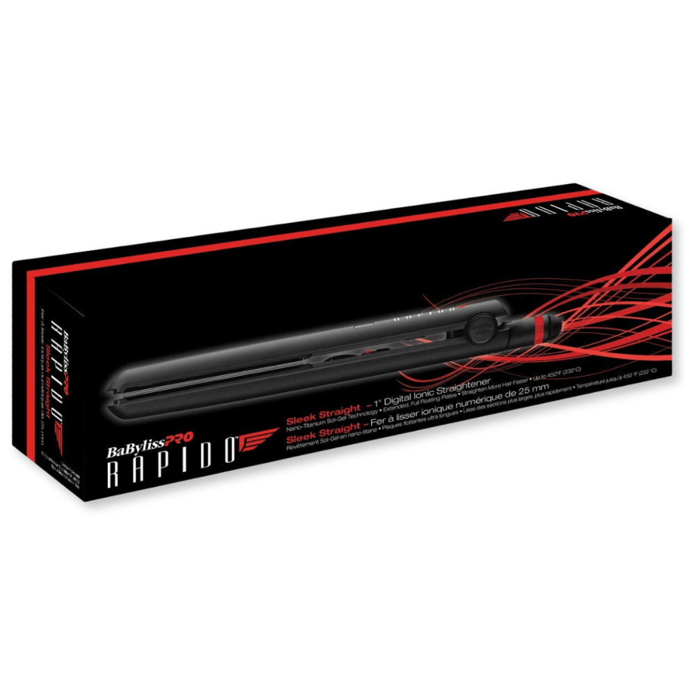 BABYLISS PRO_Rapido Sleek Ionic Straightner_Cosmetic World