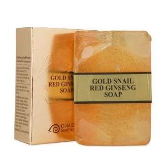 GOLD ENERGY SNAIL SYNERGY_Red Ginseng Soap_Cosmetic World