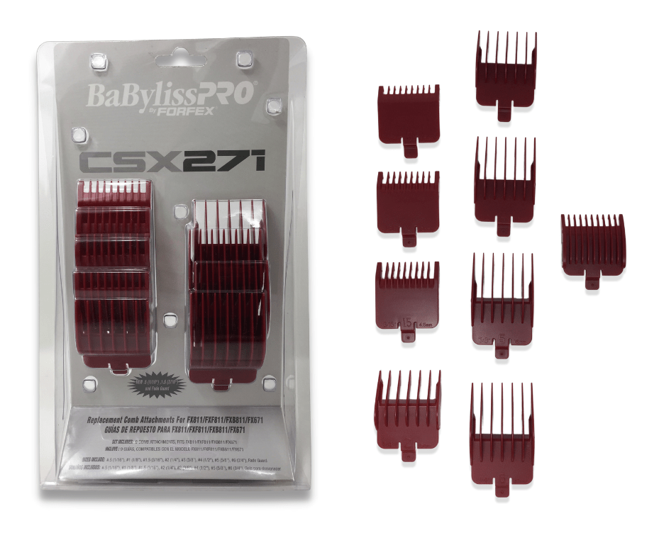 BaByliss Pro Replacement Comb Attachments for Clippers cosmeticworld