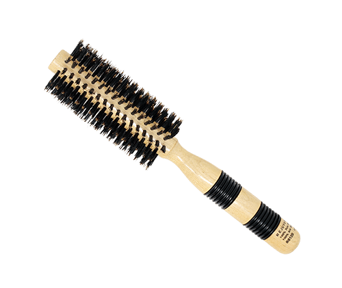 REJUVEN8_Round brush natural boar bristle 1.77"/ 4.5cm wide_Cosmetic World