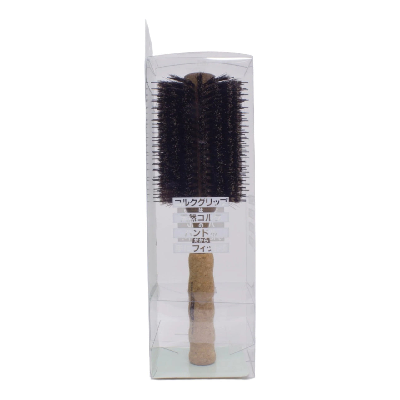 VESS_Round brush - Natural boar bristle - Cork grip 2.75"/ 7 cm_Cosmetic World