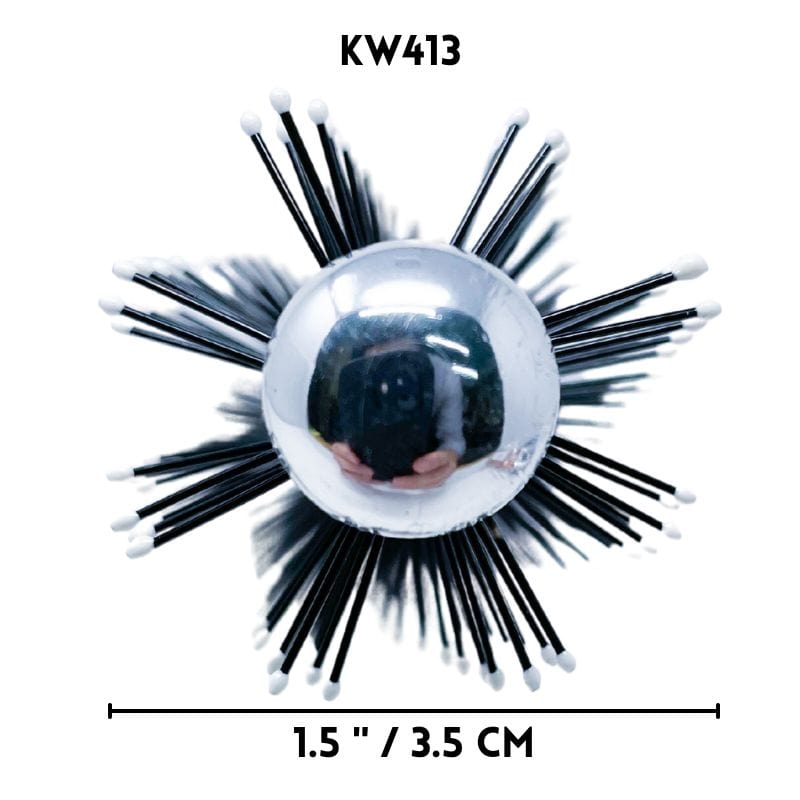KECO_Round Vent Brush with metal core 1.5" / 3.5cm_Cosmetic World