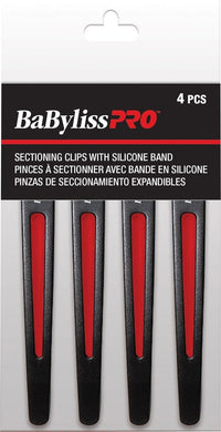 Thumbnail for BABYLISS PRO_Sectioning Clips with Silicone Band_Cosmetic World