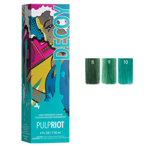 PULP RIOT Semi Permanent Decoy - Light Teal 118ml / 4oz – Cosmetic World