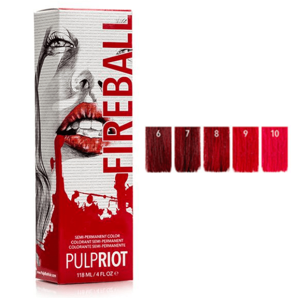 PULP RIOT_Semi Permanent Fireball - Red_Cosmetic World