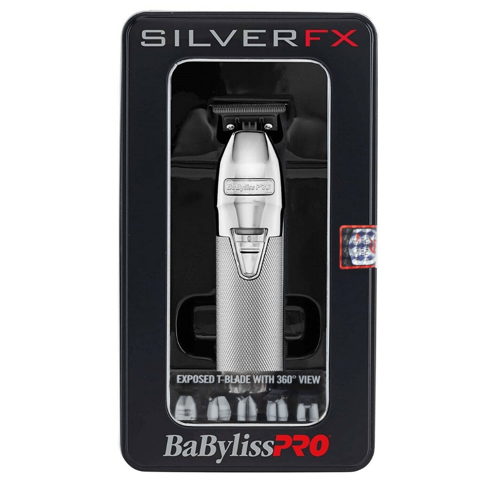 BABYLISS PRO_SilverFX Metal Lithium Outlining Trimmer - FX787S_Cosmetic World