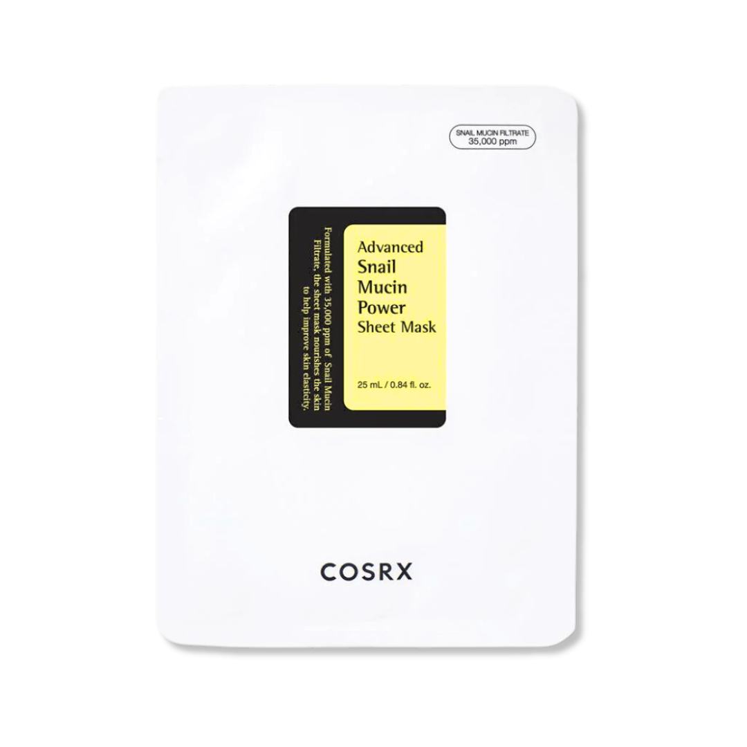 COSRX_Snail Mucin Power Sheet Mask_Cosmetic World