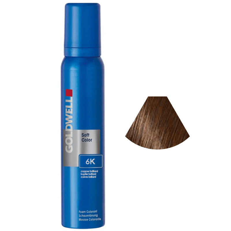 Cobre Soft Color GOLDWELL - SOFT COLOR Soft Color 6K Copper Brilliant – Cosmetic World