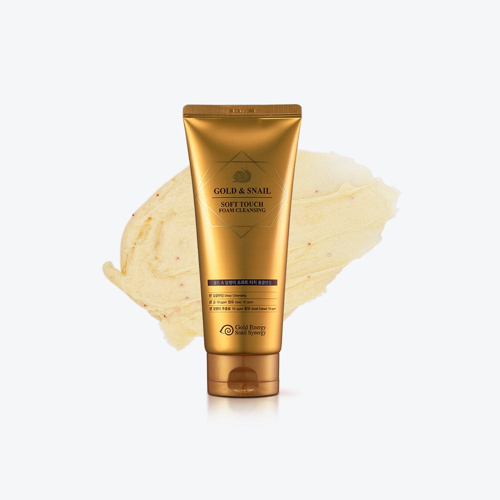 GOLD ENERGY SNAIL SYNERGY_Soft Touch Foam Cleansing_Cosmetic World