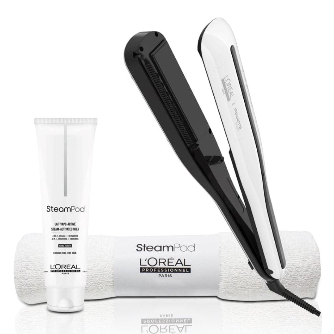 L'OREAL PROFESSIONNEL Steam Pod COMBO + Dampfaktivierte Milch Cosmetic World L'OREAL PROFESSIONNEL Steam Pod COMBO + Dampfaktivierte Milch Cosmetic World